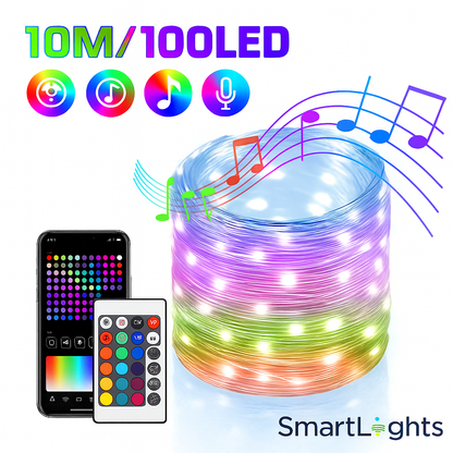 Lampki SmartLights™ – steruj magią świąt pilotem lub telefonem